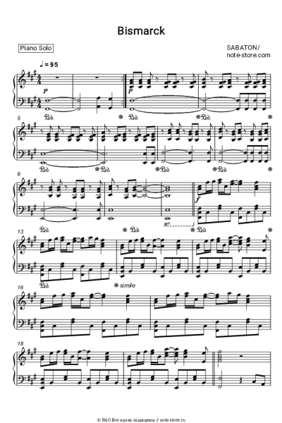 undefined Sabaton - Bismarck