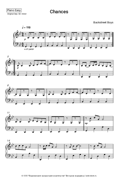 undefined Backstreet Boys - Chances