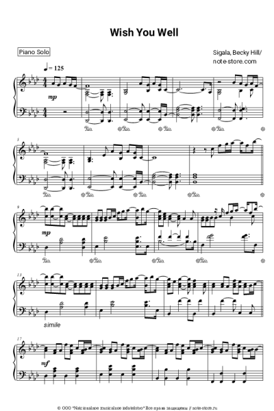 undefined Becky Hill, Sigala - Wish You Well