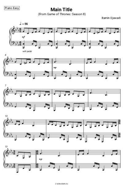 undefined Ramin Djawadi - Main Title (From Game of Thrones: Season 8)