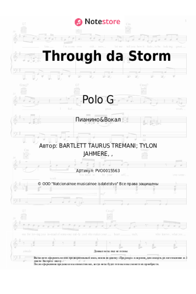 undefined Polo G - Through da Storm