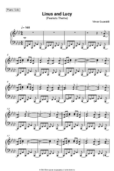 undefined Vince Guaraldi - Linus and Lucy (Peanuts Theme)