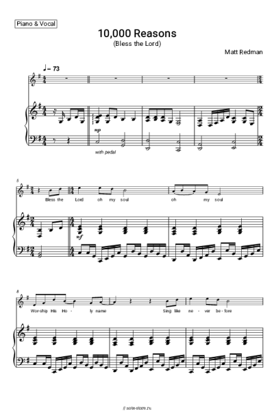 undefined Matt Redman - 10,000 Reasons (Bless the Lord)