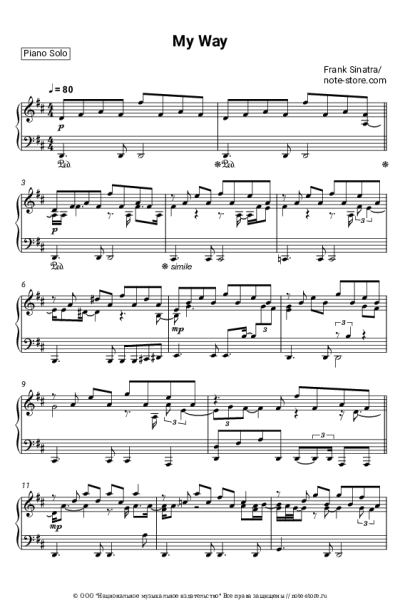 undefined Frank Sinatra - My Way