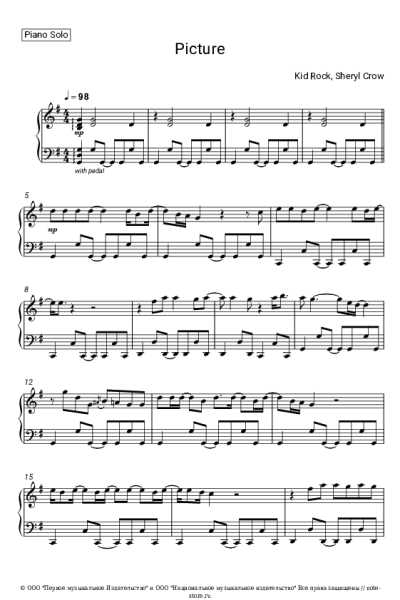 Ноты, аккорды Kid Rock, Sheryl Crow - Picture