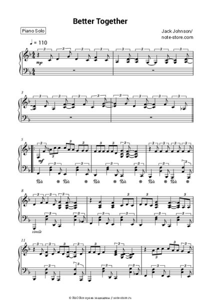 undefined Jack Johnson - Better Together