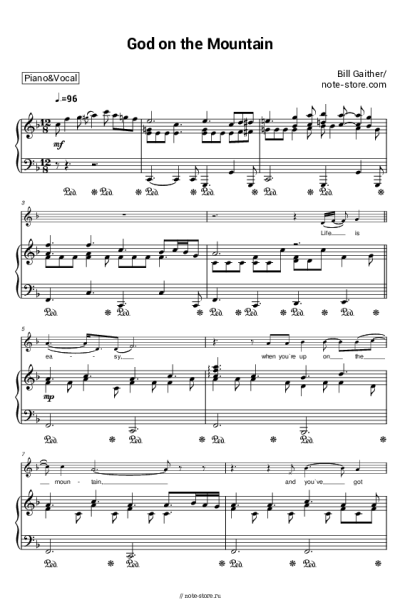 undefined Bill Gaither - God on the Mountain