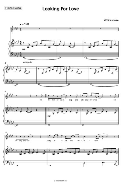 undefined Whitesnake - Looking For Love