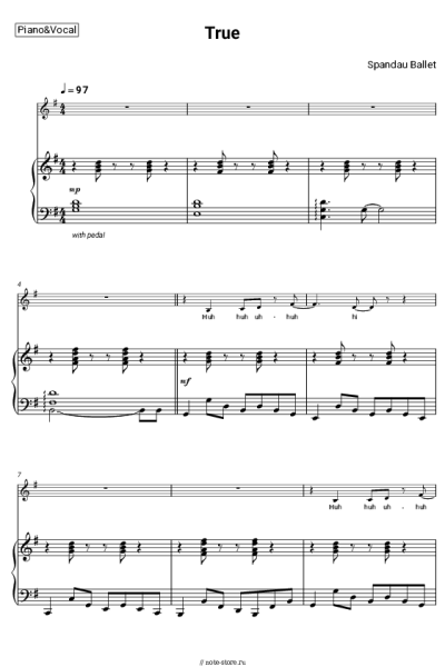 undefined Spandau Ballet - True