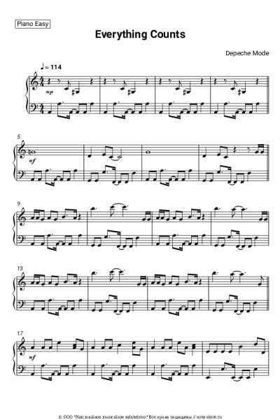 undefined Depeche Mode - Everything Counts