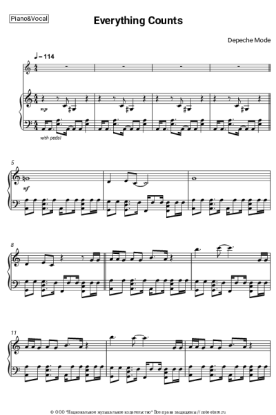 undefined Depeche Mode - Everything Counts