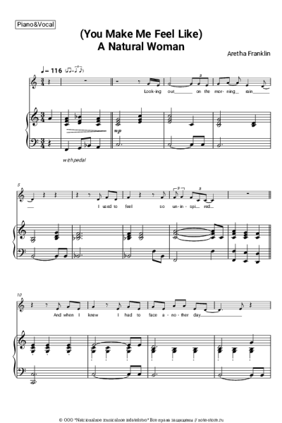 undefined Aretha Franklin - (You Make Me Feel Like) A Natural Woman