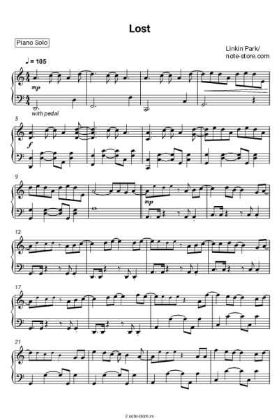 undefined Linkin Park - Lost