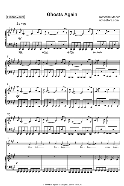 undefined Depeche Mode - Ghosts Again
