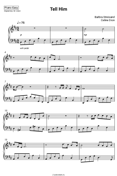 undefined Celine Dion, Barbra Streisand - Tell Him