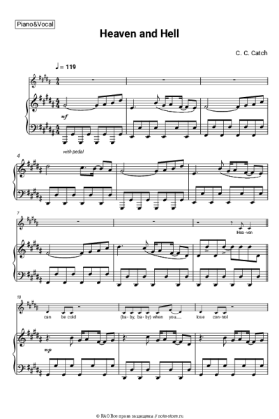 undefined C. C. Catch - Heaven and Hell
