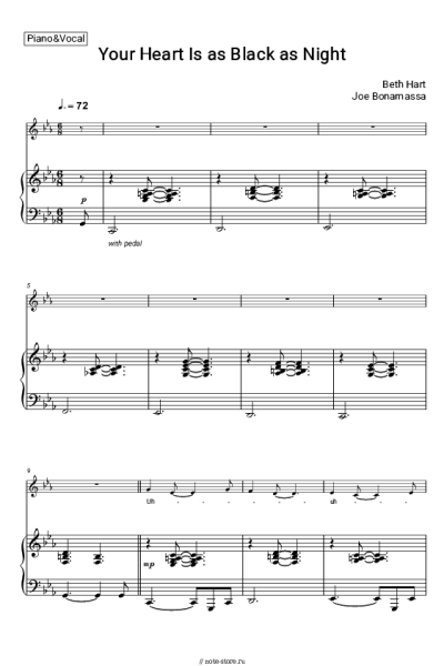 undefined Beth Hart, Joe Bonamassa - Your Heart Is as Black as Night
