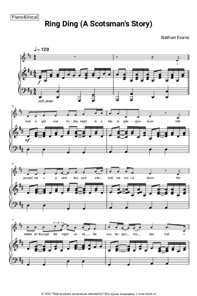 undefined Nathan Evans - Ring Ding (A Scotsman's Story)