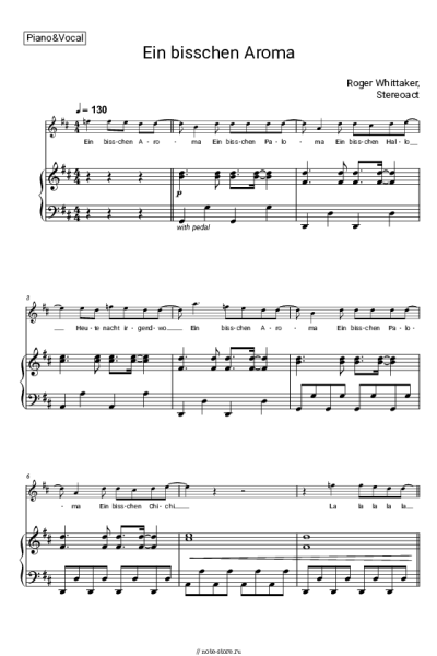 undefined Stereoact, Roger Whittaker - Ein bisschen Aroma