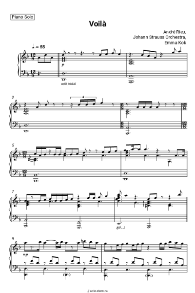 undefined André Rieu, Johann Strauss Orchestra, Emma Kok - Voilà