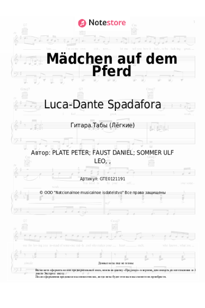 undefined Luca-Dante Spadafora, Niklas Dee, Octavian, Peter Plate, Ulf Leo Sommer - Mädchen auf dem Pferd