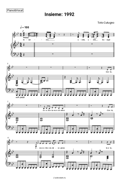 undefined Toto Cutugno - Insieme: 1992