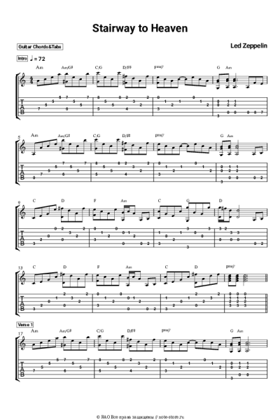 undefined Led Zeppelin - Stairway to Heaven
