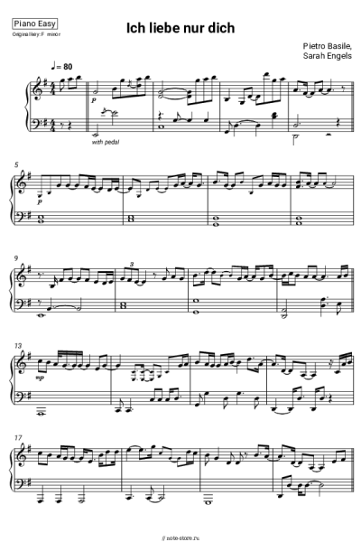 undefined Pietro Basile, Sarah Engels - Ich liebe nur dich
