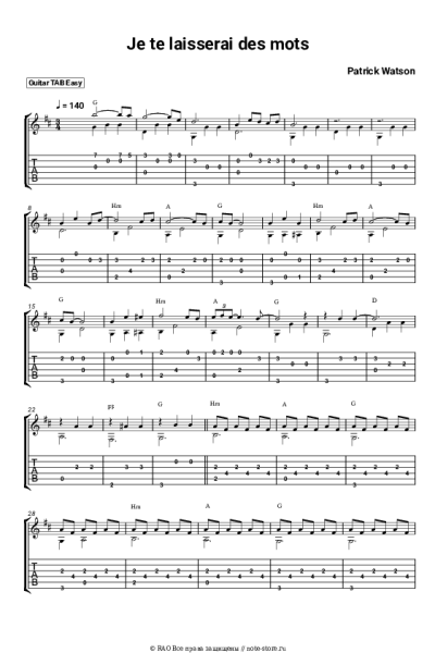 undefined Patrick Watson - Je te laisserai des mots