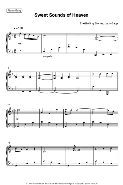 undefined Lady Gaga, The Rolling Stones - Sweet Sounds of Heaven