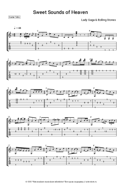 undefined Lady Gaga, The Rolling Stones - Sweet Sounds of Heaven