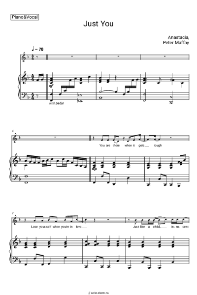 undefined Peter Maffay, Anastacia - Just You