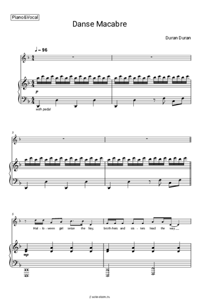 undefined Duran Duran - Danse Macabre