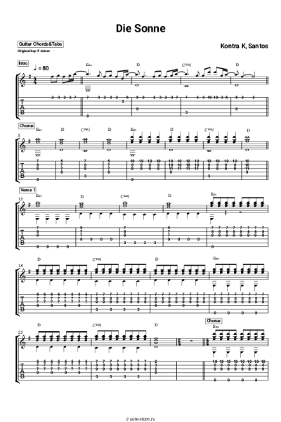 undefined Kontra K, Santos - Die Sonne