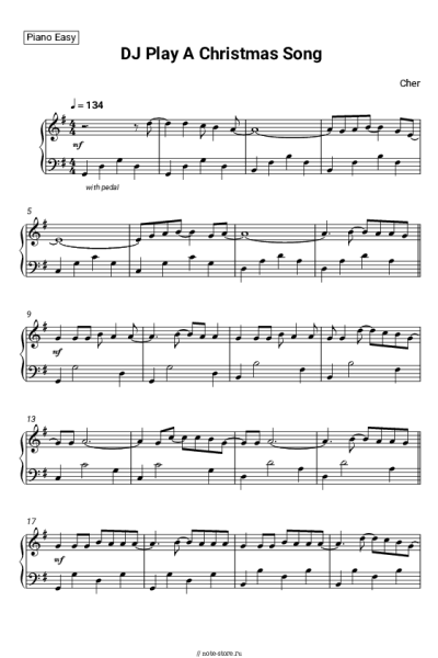 undefined Cher - DJ Play A Christmas Song
