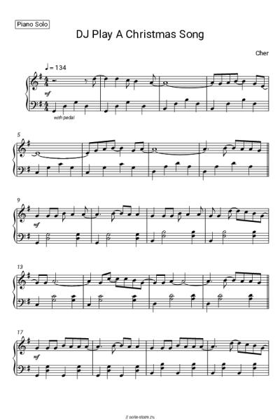undefined Cher - DJ Play A Christmas Song