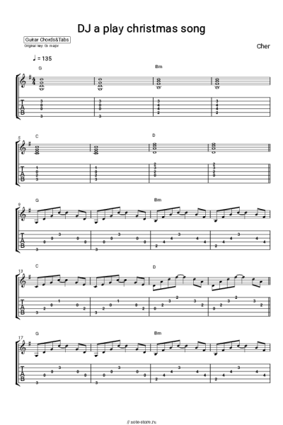 undefined Cher - DJ Play A Christmas Song