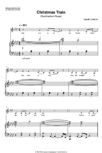 undefined Sarah Connor - Christmas Train (Destination Hope)