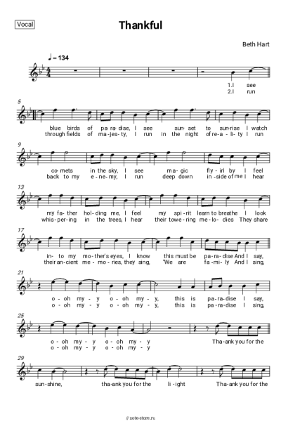 undefined Beth Hart - Thankful