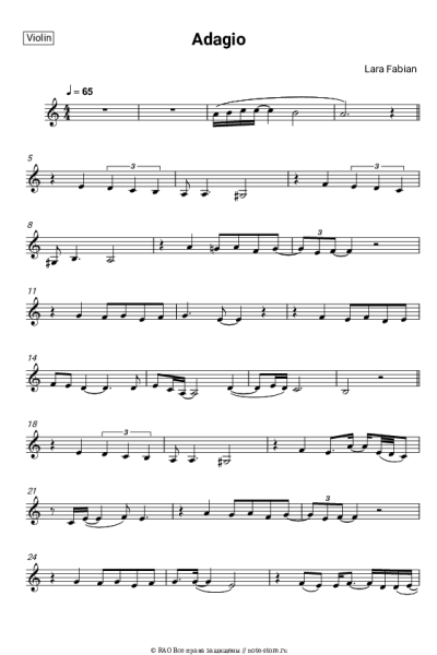 undefined Lara Fabian - Adagio