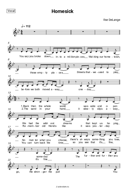 undefined Ilse DeLange - Homesick