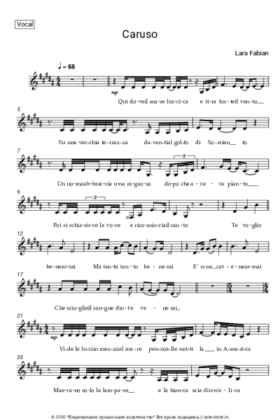 undefined Lara Fabian - Caruso