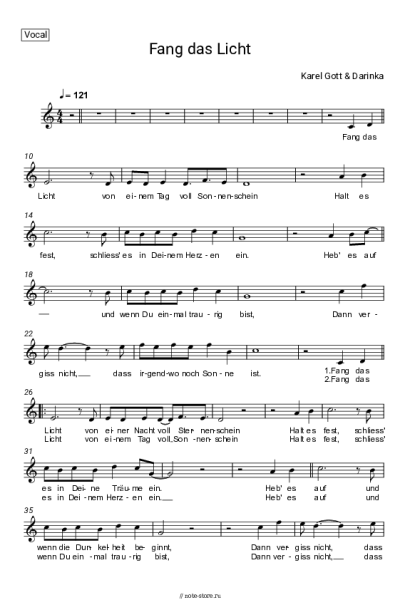 undefined Karel Gott, Darinka - Fang das Licht