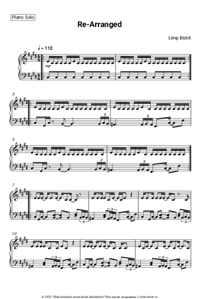 undefined Limp Bizkit - Re-Arranged