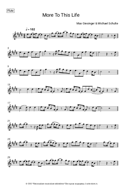 Ноты, аккорды Michael Schulte, Max Giesinger - More To This Life