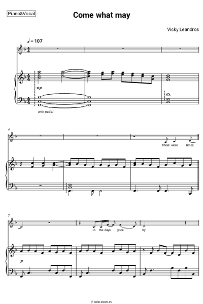 undefined Vicky Leandros - Come what may