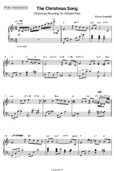 undefined Vince Guaraldi - The Christmas Song (Chestnuts Roasting On An Open Fire)