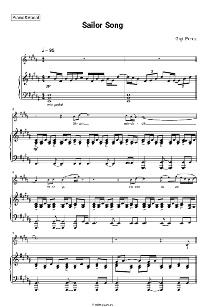undefined Gigi Perez - Sailor Song