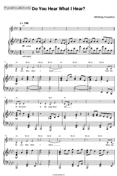 undefined Whitney Houston - Do You Hear What I Hear?