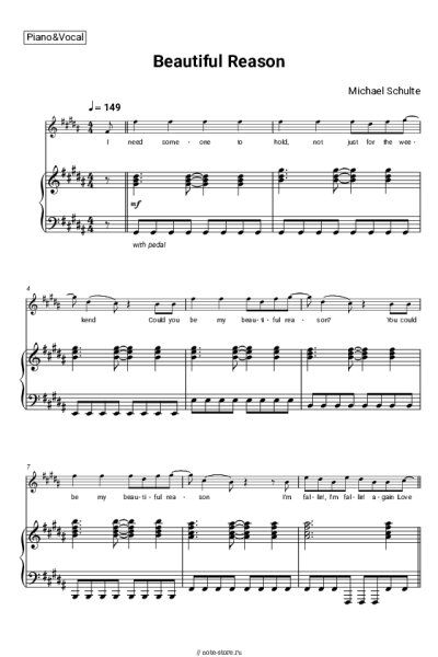 undefined Michael Schulte - Beautiful Reason